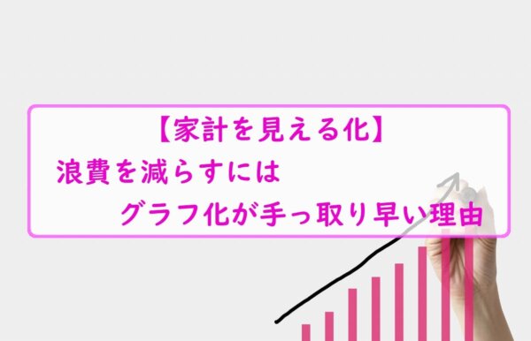 【家計を見える化】浪費を減らすにはグラフ化が手っ取り早い理由