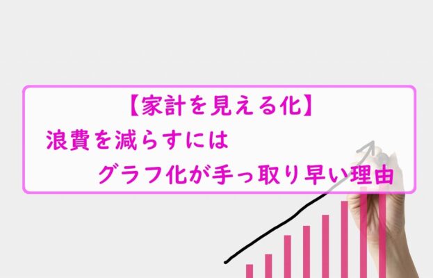 【家計を見える化】浪費を減らすにはグラフ化が手っ取り早い理由